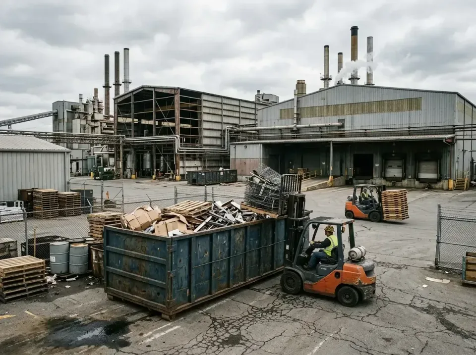industrial-factory-scrap-conta-003 — frequently asked questions, Cheap Roll-off Dumpster Rentals in Verona, VA